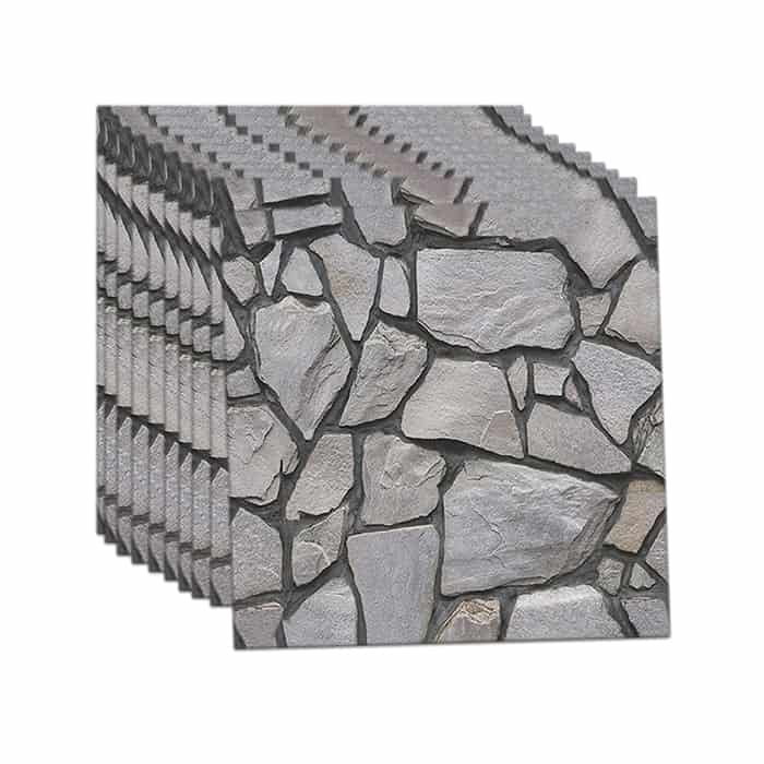 RocksWall, three-dimensional wall stickers with rock effect (10 pcs.) - Image 7
