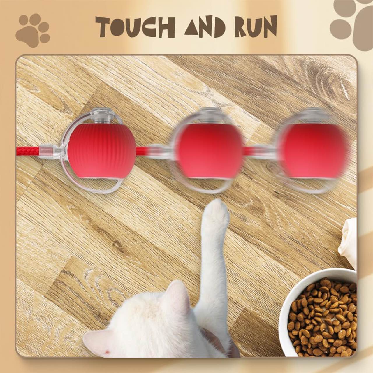 RollBall, a play ball with a leash for pets - Image 4