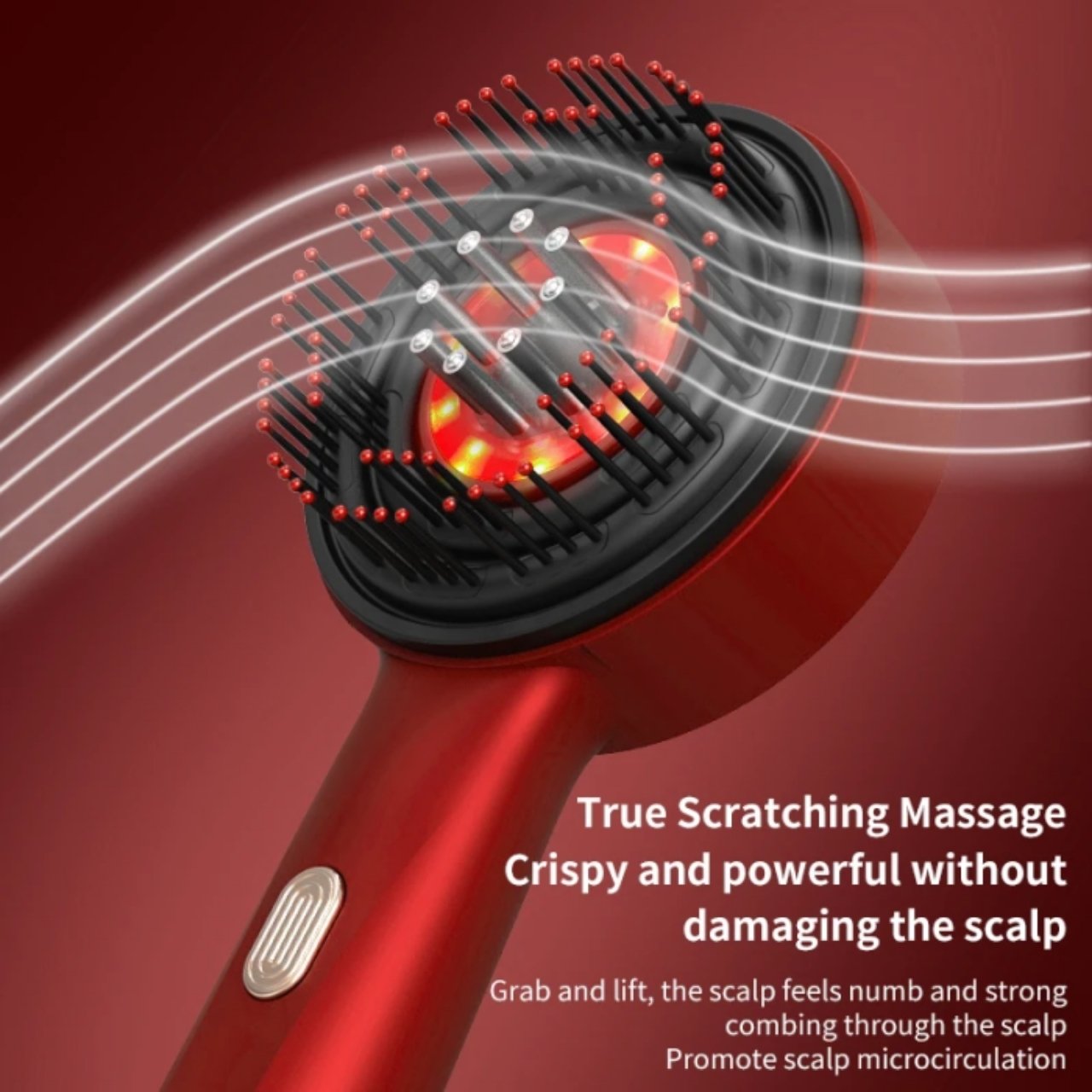 Scalpyx, LED massage brush to stimulate hair growth - Image 2