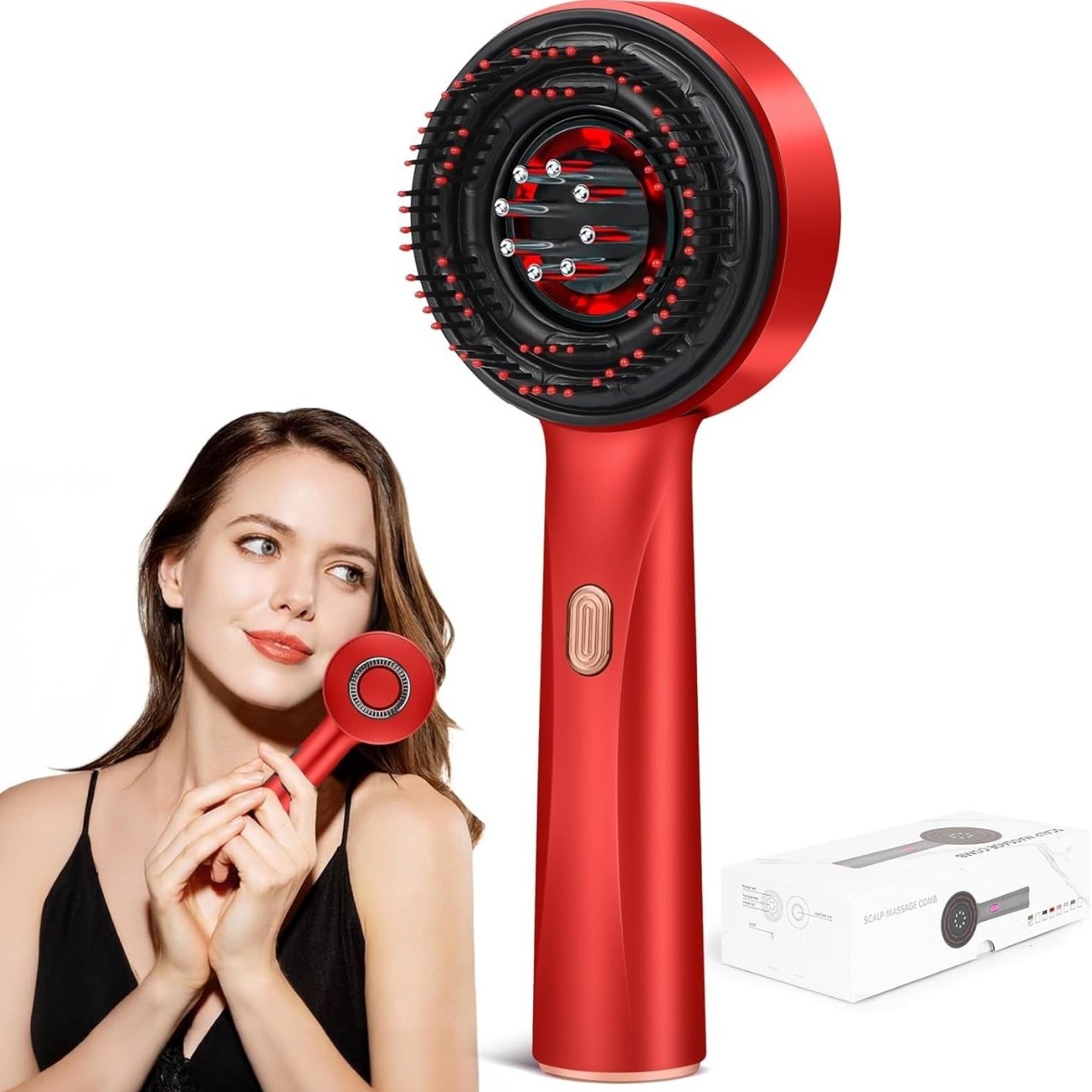 Scalpyx, LED massage brush to stimulate hair growth - Image 3
