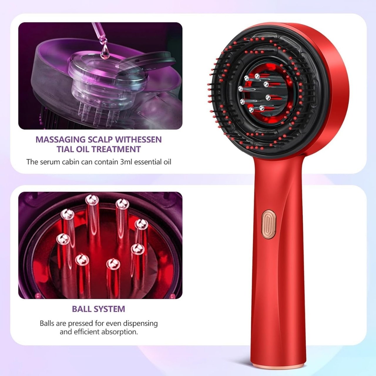 Scalpyx, LED massage brush to stimulate hair growth - Image 5