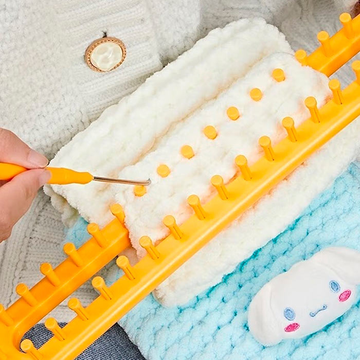 Make your own scarf, hairband, blanket, socks...