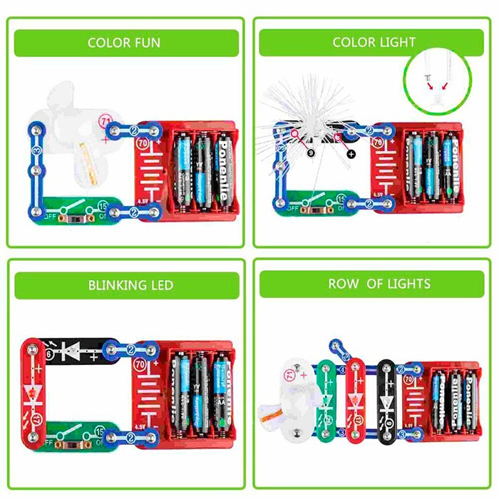 ScienceKit, a didactic toy where the child learns the basics of electricity (17-piece world) - Image 5