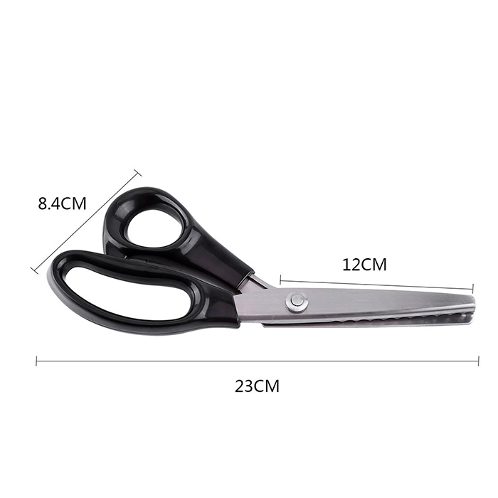 Scissors, zig-zag scissors for cutting all types of materials - Image 2