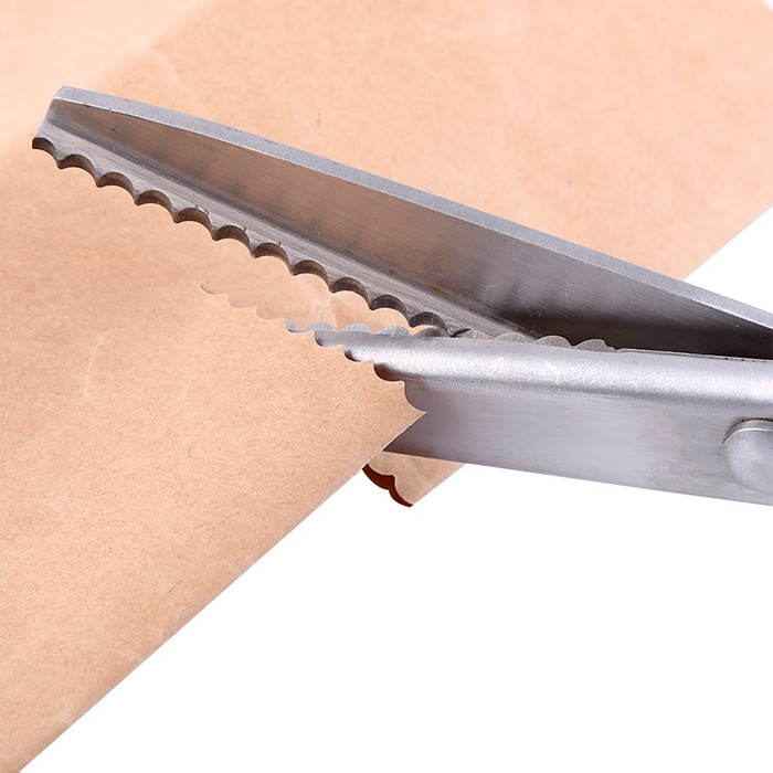 Scissors, zig-zag scissors for cutting all types of materials - Image 3