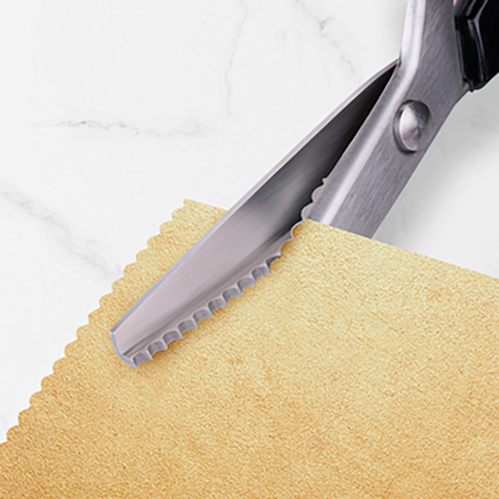 Scissors, zig-zag scissors for cutting all types of materials - Image 6