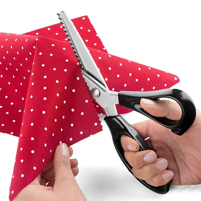 Scissors, zig-zag scissors for cutting all types of materials - Image 7