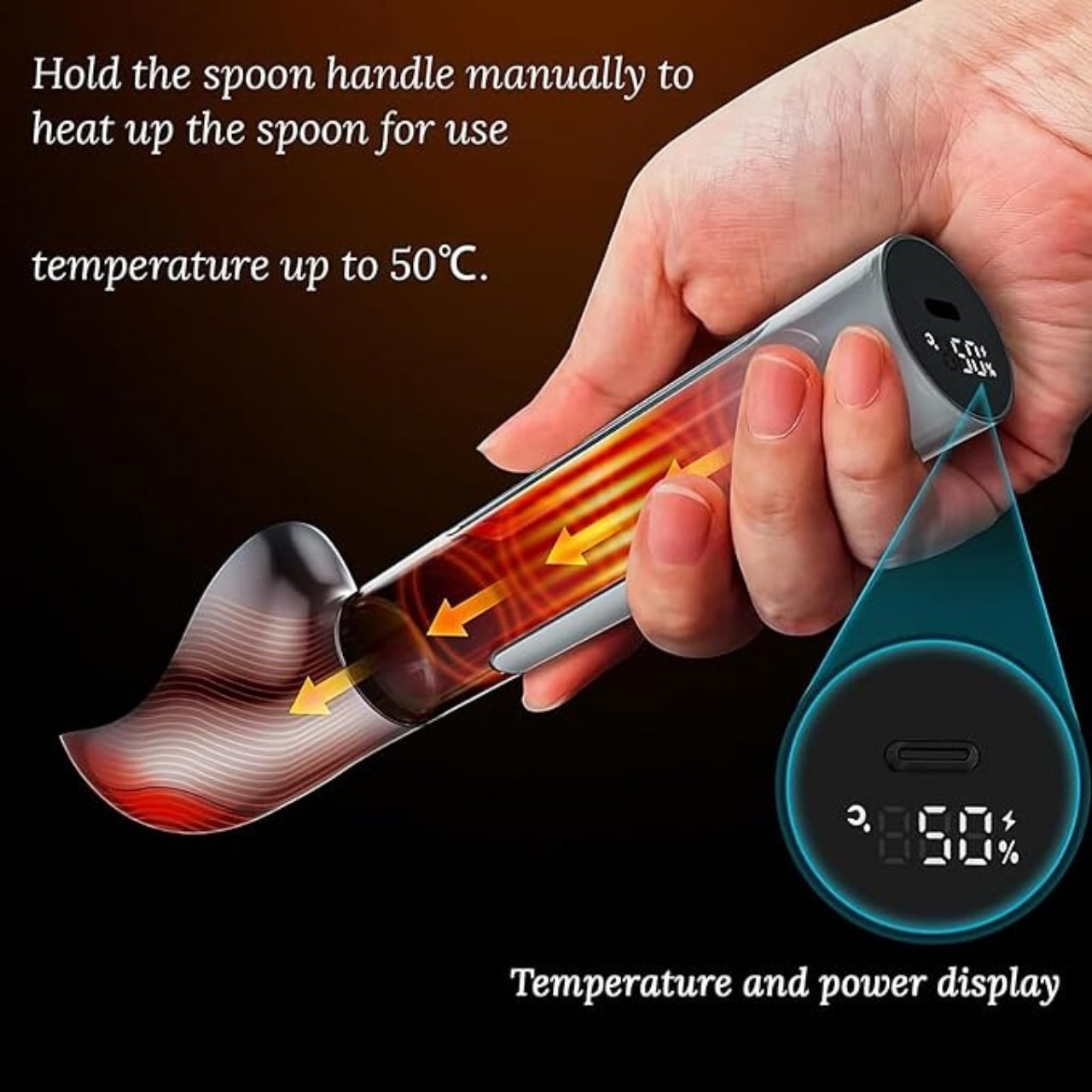Scoop, electric and heated ice cream scoop - Image 2