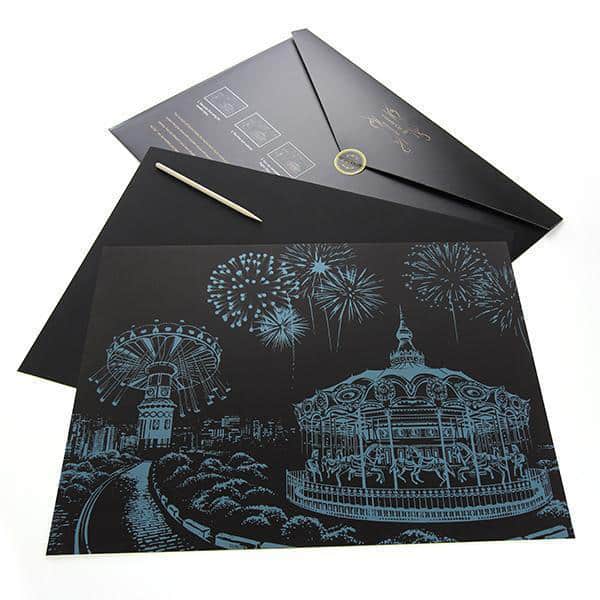 ScratchArt, 6-Piece Scratch Creativity Set with 2 Illustrations - Image 10