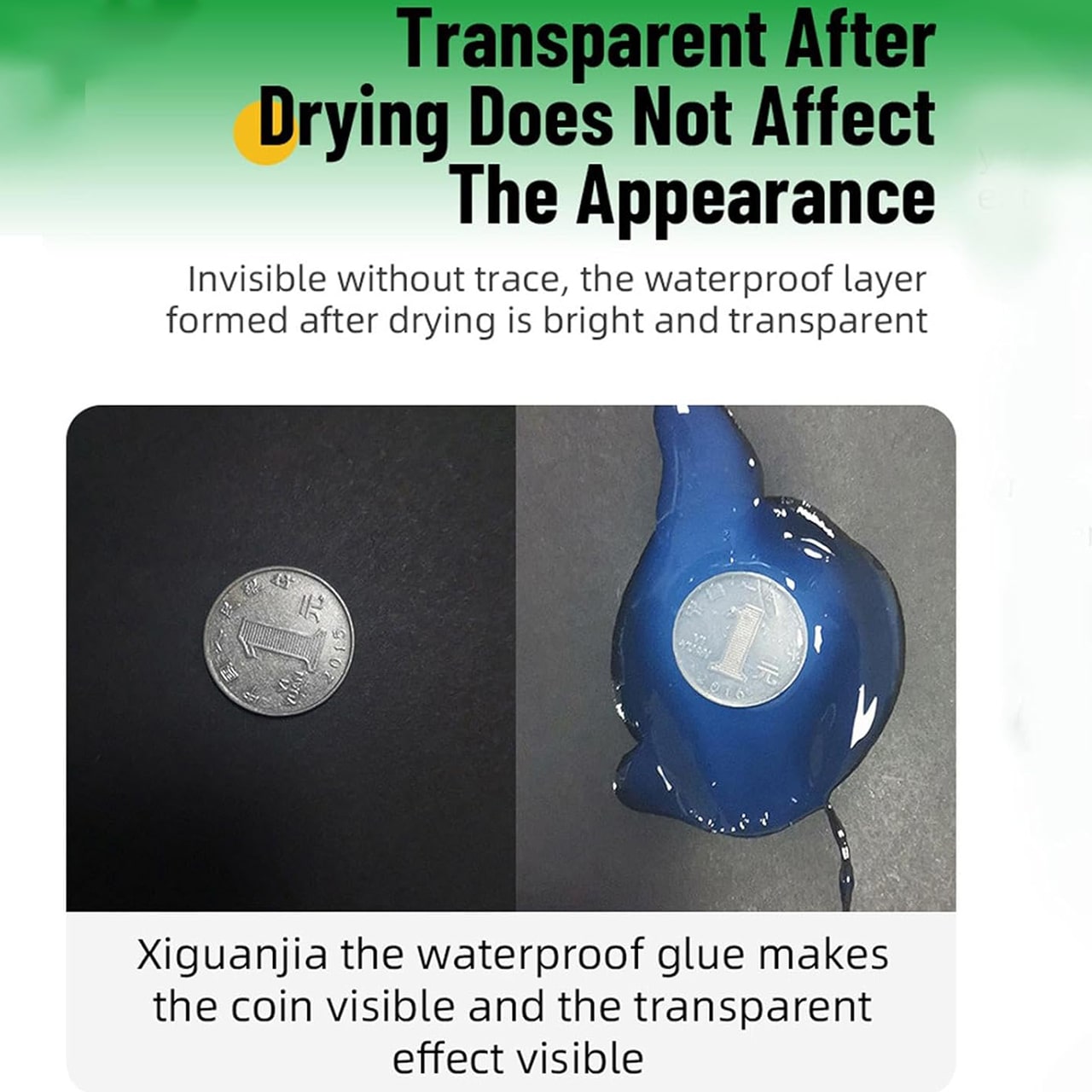 The glue is also suitable for repairing cracks!