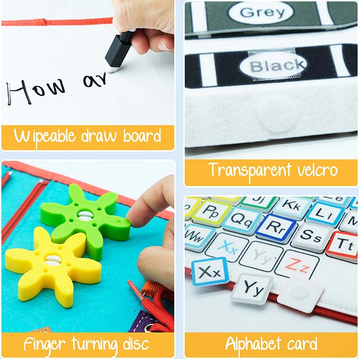 SensoryBook, a didactic toy with 7 different activities - Image 5