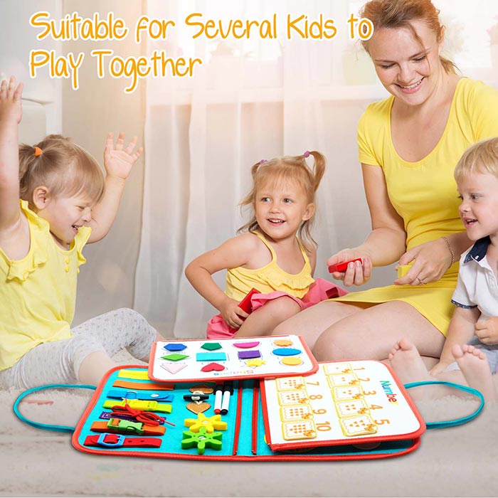 SensoryBook, a didactic toy with 7 different activities - Image 6