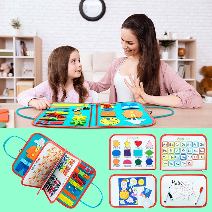 A didactic toy is the best choice for developing fine motor skills, hand-eye coordination, thinking skills and learning new skills through play!