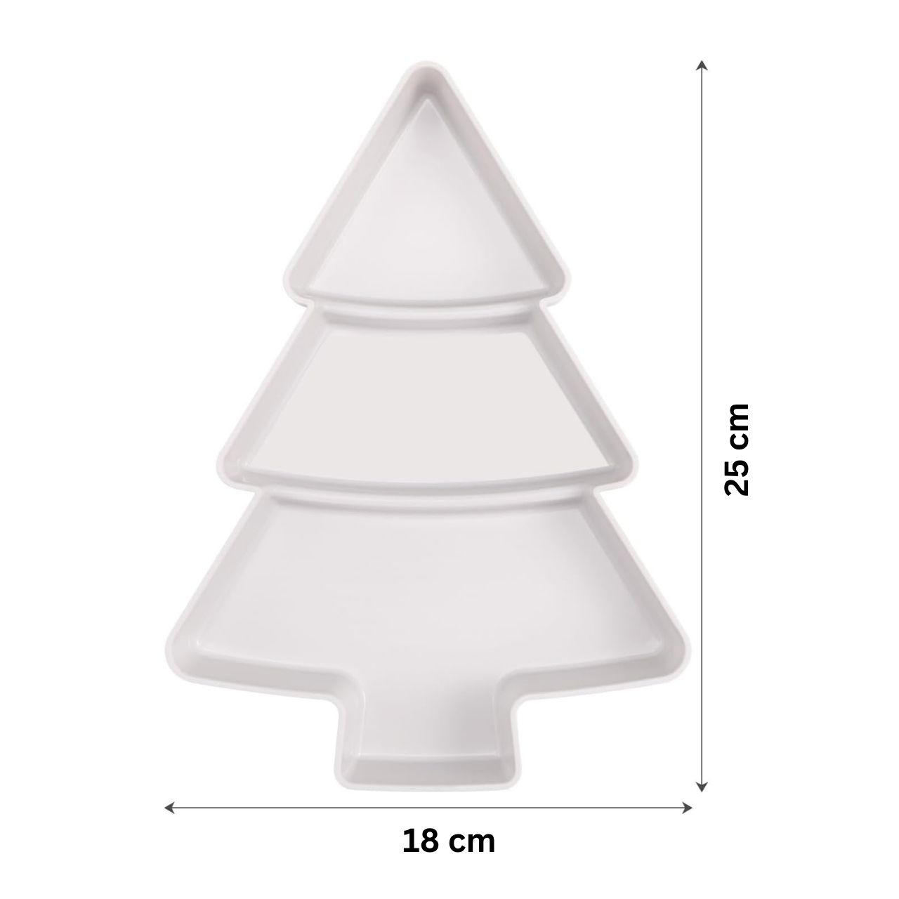 ServingTray, Christmas serving tray in the shape of a fir tree - Image 2
