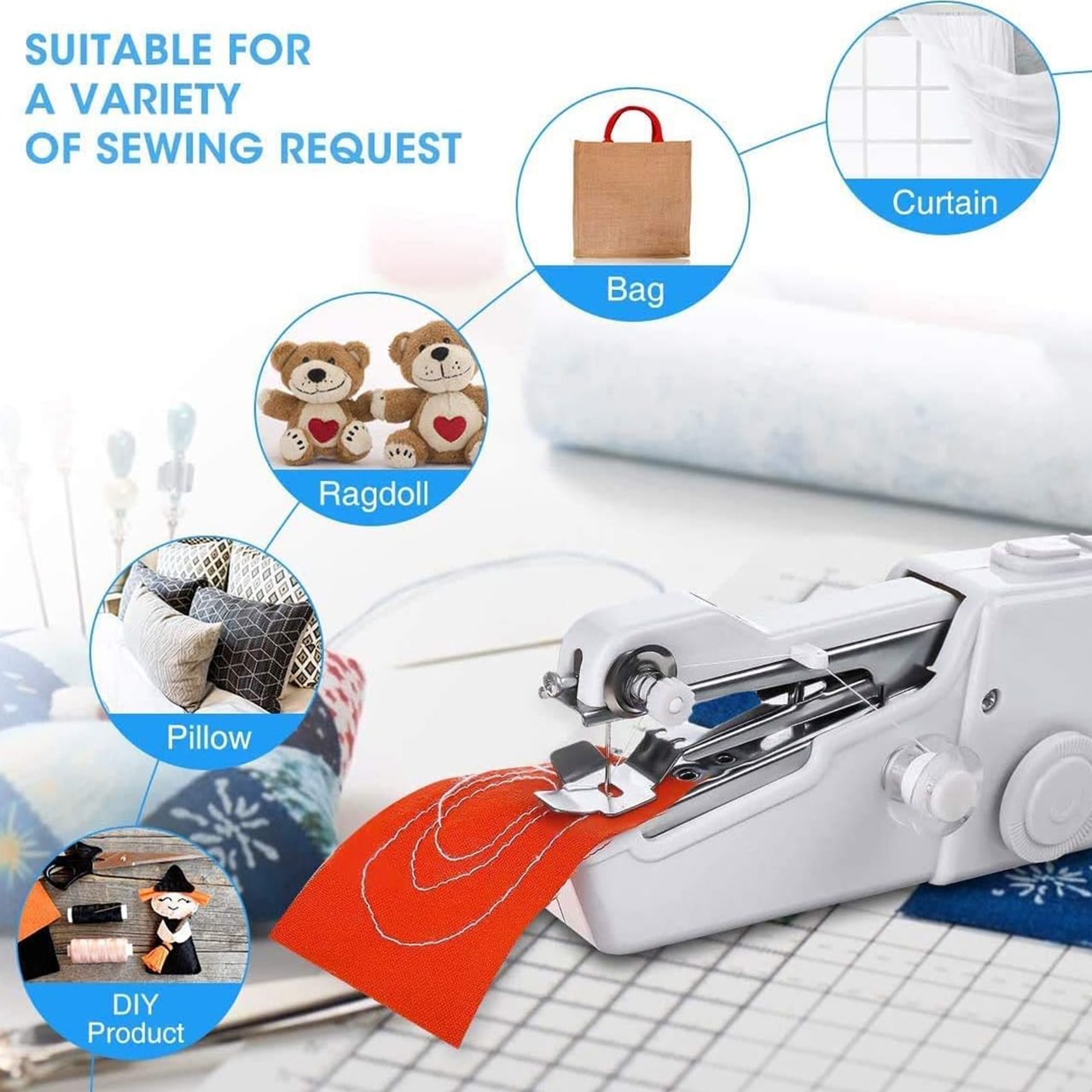 Sewy, portable mini sewing machine - Image 2