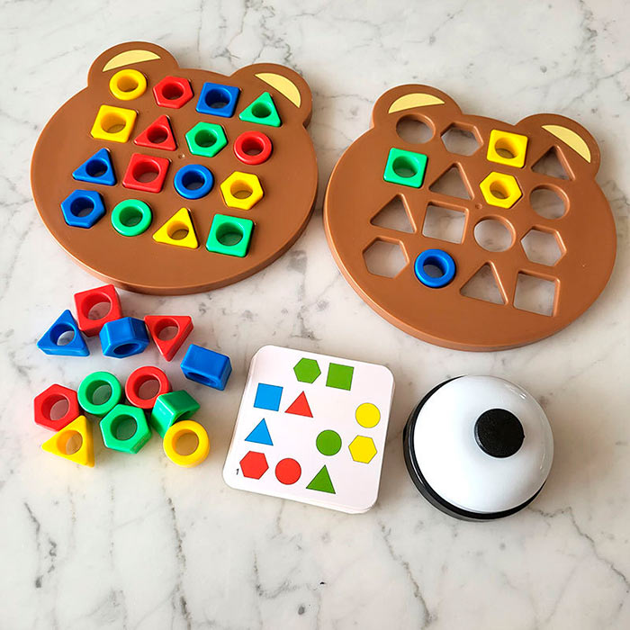 ShapeMatchingGame, a children's board game where children learn about shapes and colours - Image 5
