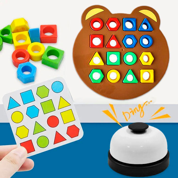 ShapeMatchingGame, a children's board game where children learn about shapes and colours - Image 8