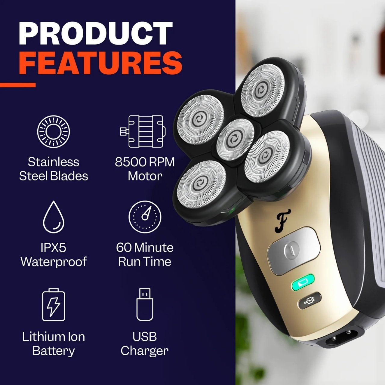 ShaveBuddy, the cordless men's shaver - Image 5