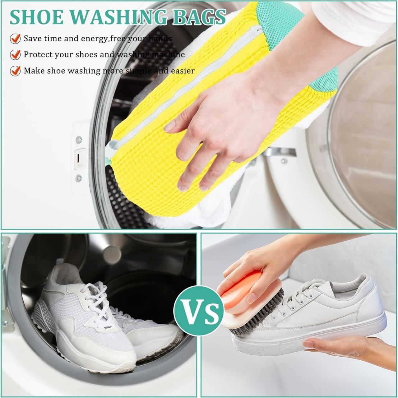 ShoeWash, a washable shoe cleaning bag - Image 5