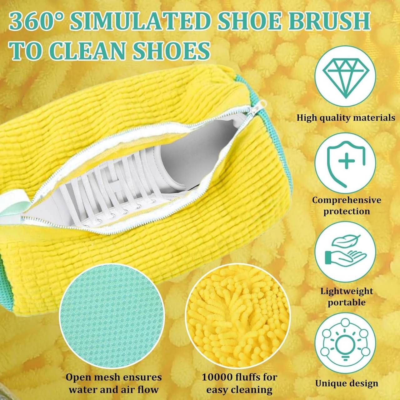 ShoeWash, a washable shoe cleaning bag - Image 7