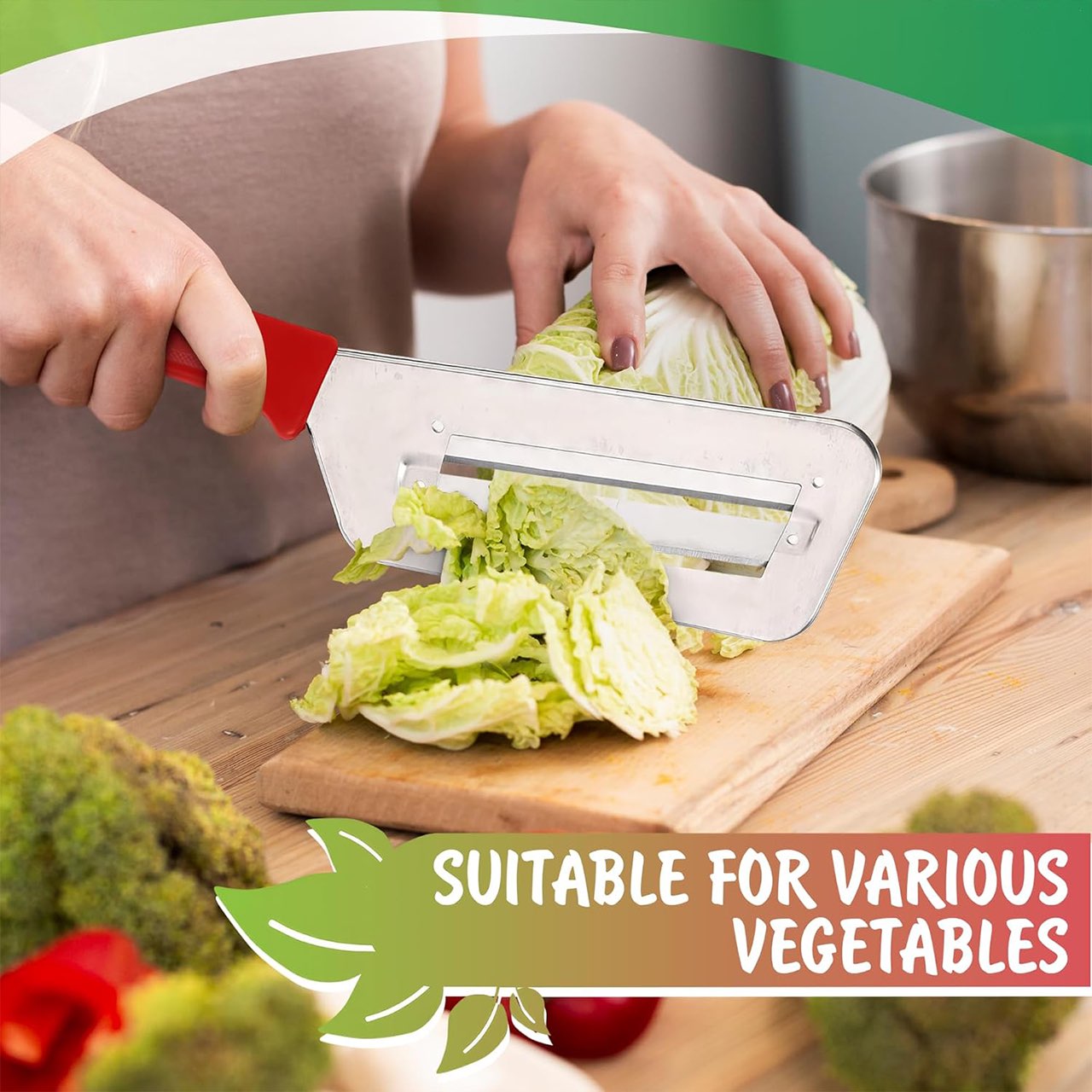 Innovative double blades for extremely thin and precise cutting!