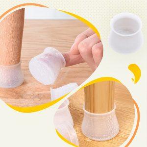 SiliCovers, 16-piece set of silicone furniture protection caps - Image 2