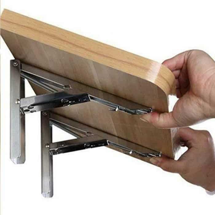 SimpleBracket, foldable shelf and furniture holder (2 pcs.) - Image 5