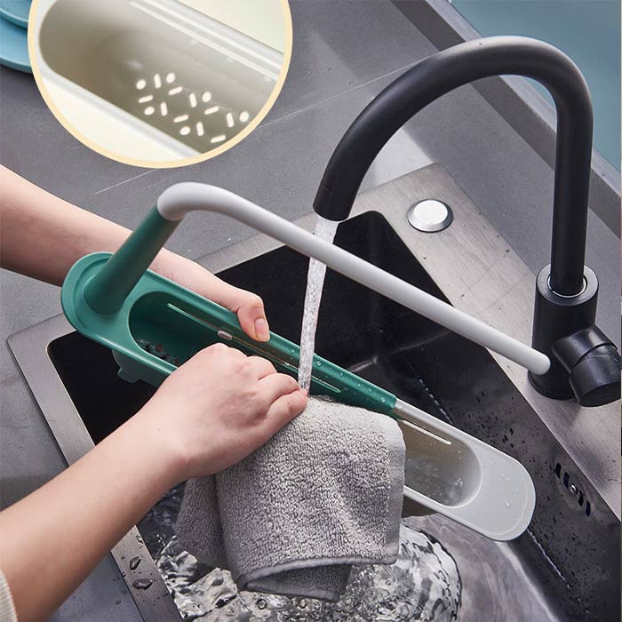SinkRack, a flexible holder for the kitchen sink where you can stow your kitchen utensils - Image 3