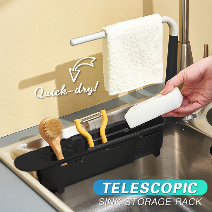 SinkRack, a flexible holder for the kitchen sink where you can stow your kitchen utensils - Image 6