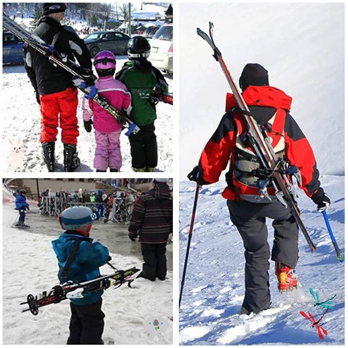 SkiBundle, ski carrying strap + universal crampons FREE - Image 8