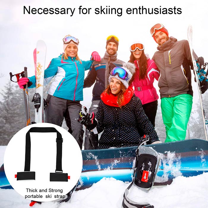 SkiBundle, ski carrying strap + universal crampons FREE - Image 9