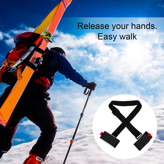 SkiBundle, ski carrying strap + universal crampons FREE - Image 10