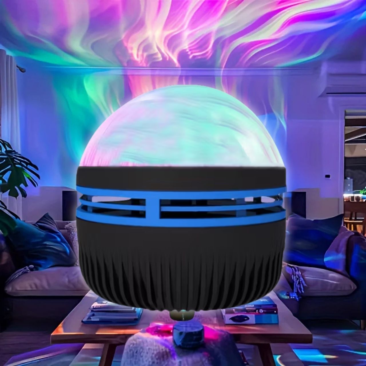 SkyStarry, LED night lamp with starry sky