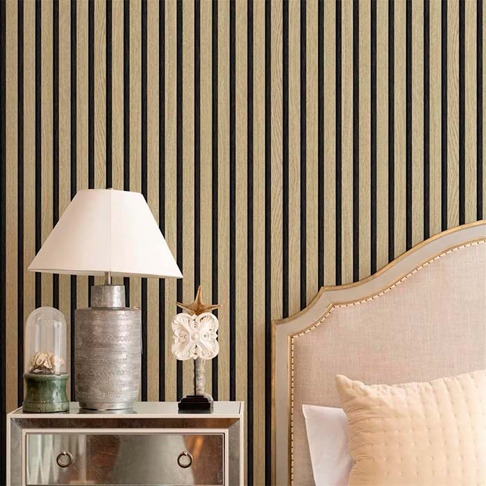 SlatWall, self-adhesive sticker with natural wood look (300 x 45 cm) - Image 5