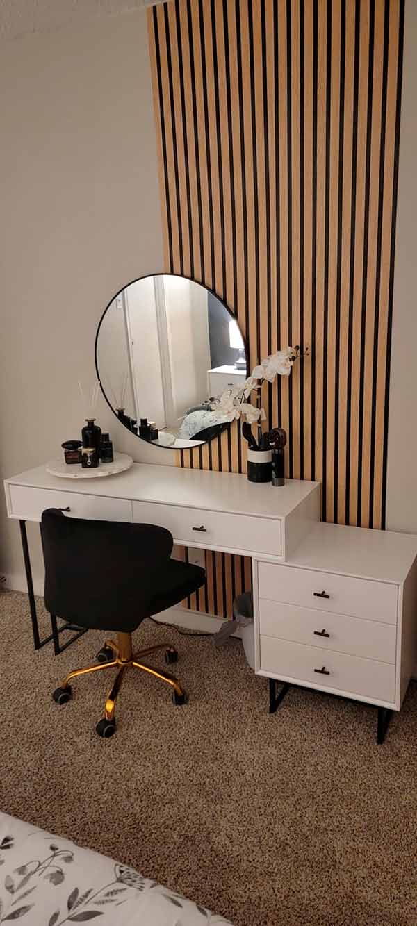 SlatWall, self-adhesive sticker with natural wood look (300 x 45 cm) - Image 9