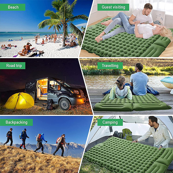 SleepMat, inflatable matress with headrest - Image 4