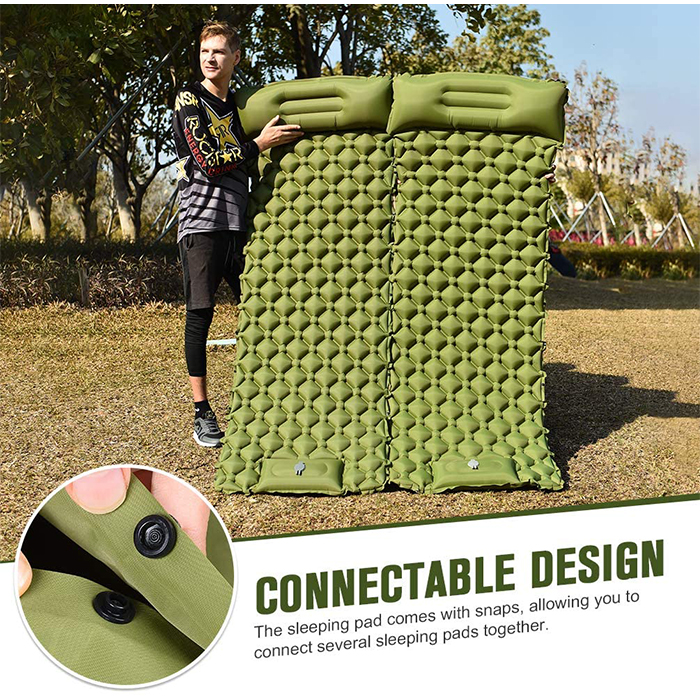 SleepMat, inflatable matress with headrest - Image 8
