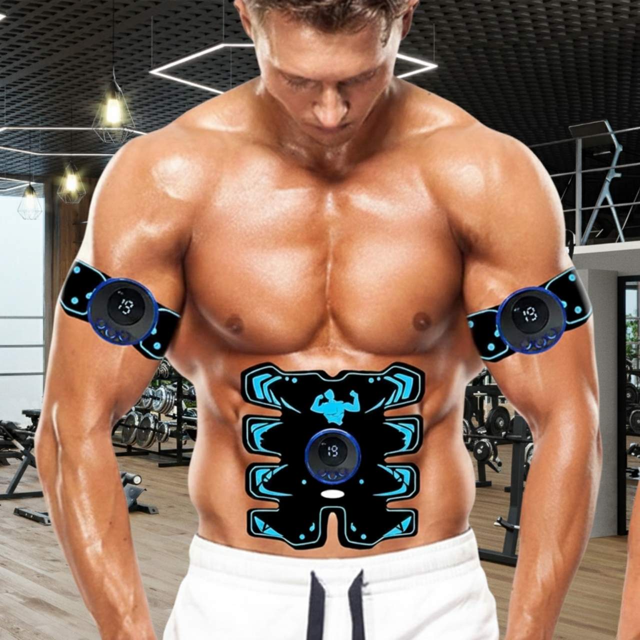 Shaping your abs and arms without conventional exercise