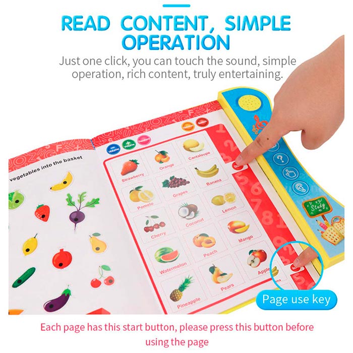 This educational book has a wealth of content - 20 pages with a variety of fun activities and topics for children!