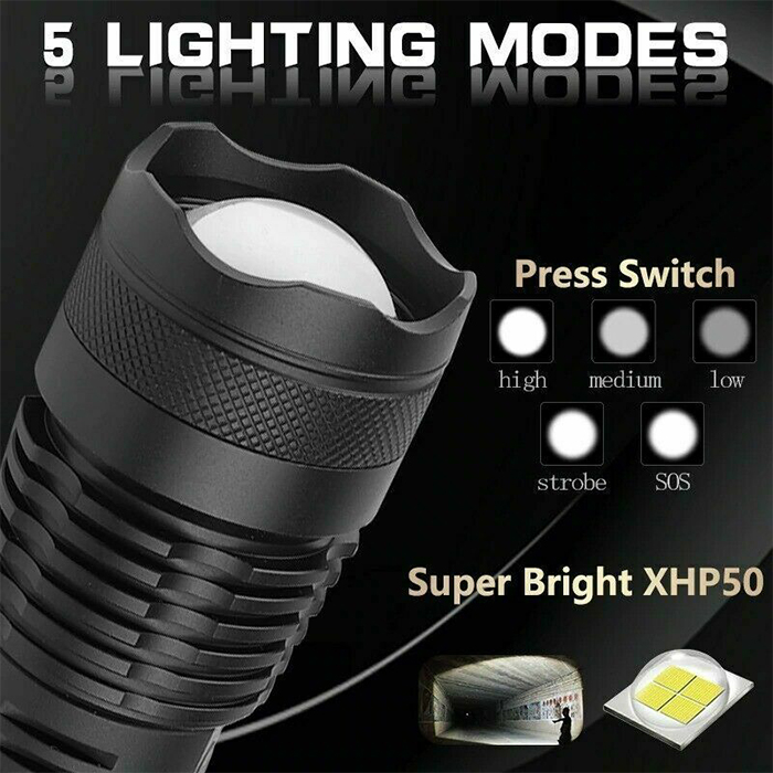 As many as 5 different beam settings