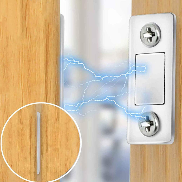 SmoothStop, magnetic plates for easy door closing (2 sets) - Image 2