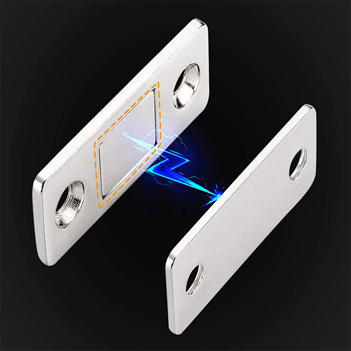 SmoothStop, magnetic plates for easy door closing (2 sets) - Image 5