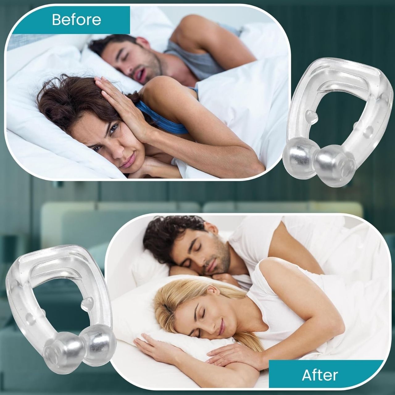 Sleep soundly without snoring
