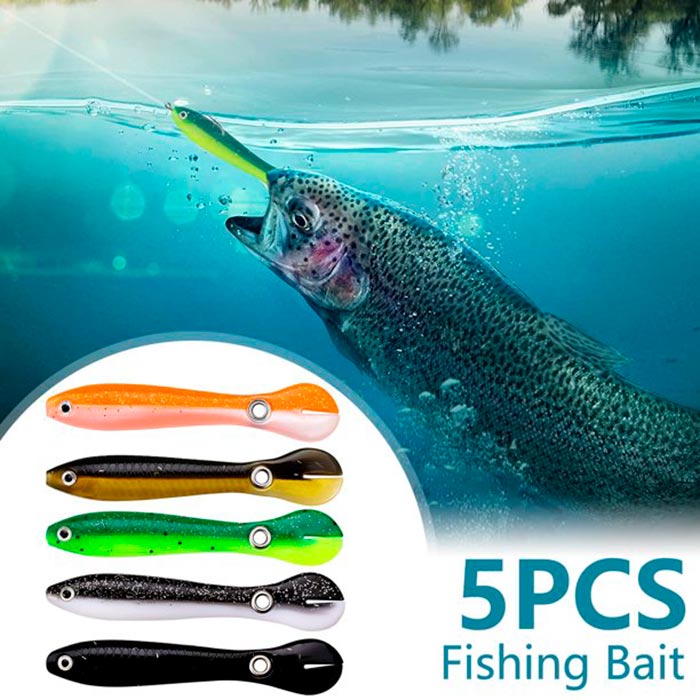 SoftLures, fish bait (5 pieces) - Image 3