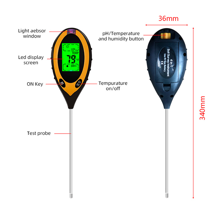 SoilMeter, 4in1 soil tester - Image 2
