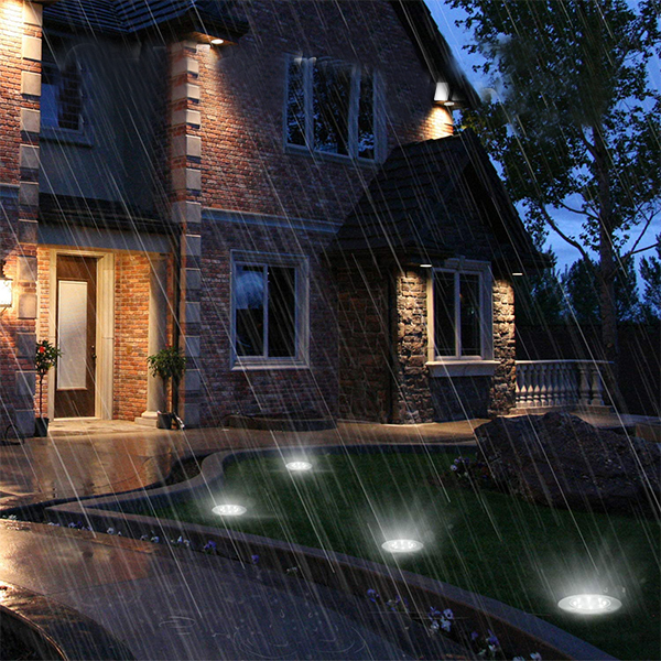 SolarGardenLights, 4 solar LED garden or pathway lights - Image 9