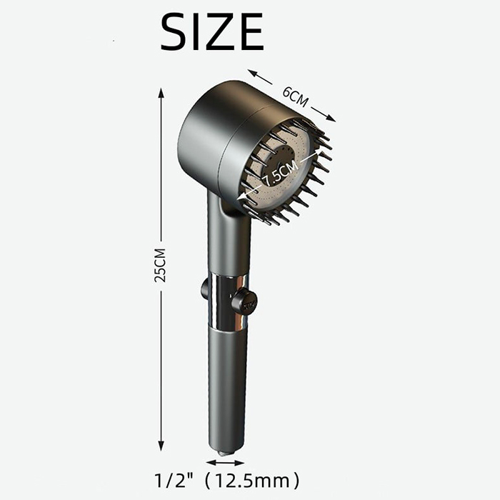 SpaShower, massage shower handle - Image 2