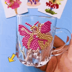 SparkleStickers, creative set for applying coloured diamonds to stickers - Image 5