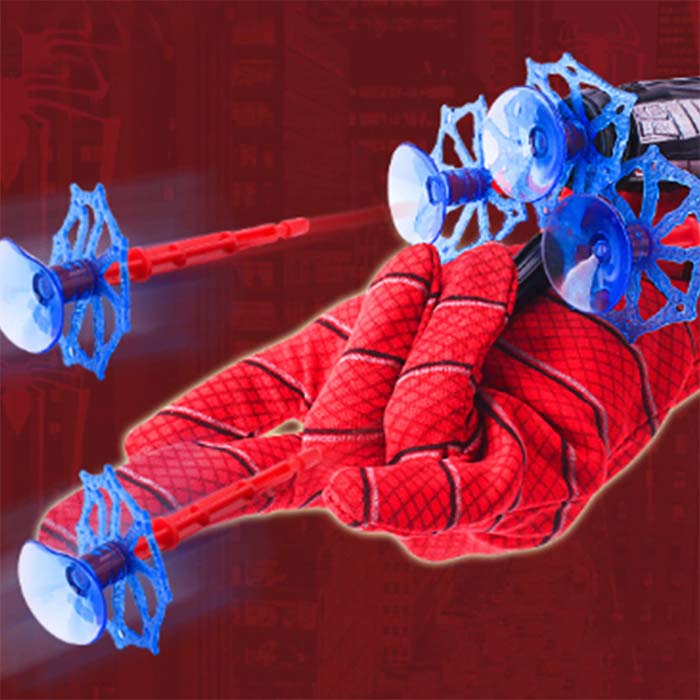 The soft projectiles make the Spiderman toy completely safe to use!