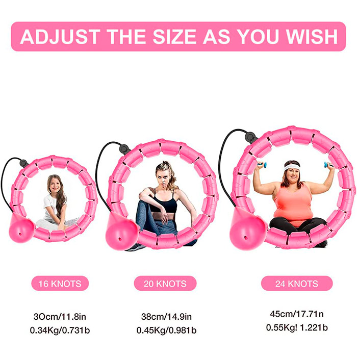 SpinningHoop, a flexible hula hoop with weights - Image 2